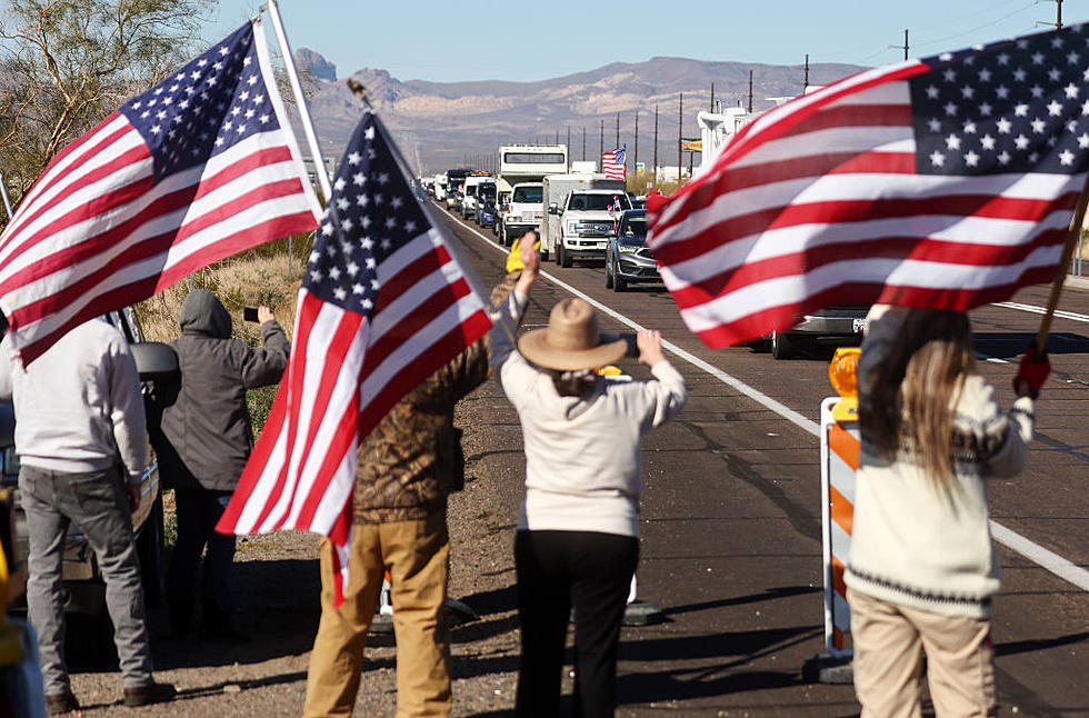 American Truckers Freedom Convoy Rolls Through Texarkana Wed