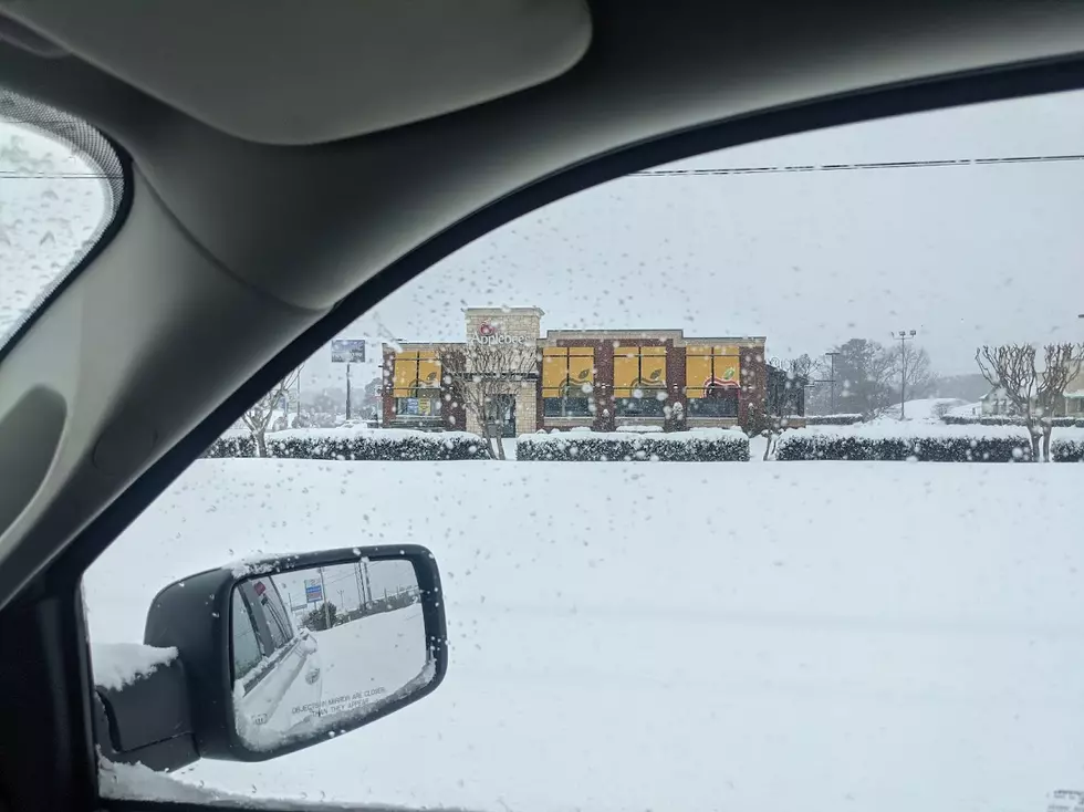 Snowmageddon 2021 - Summerhill exit off I-30 - JimWeaver