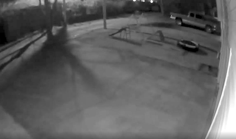 Doorbell Cam Shadow Reveals a Mothman Type Creature in Texarkana