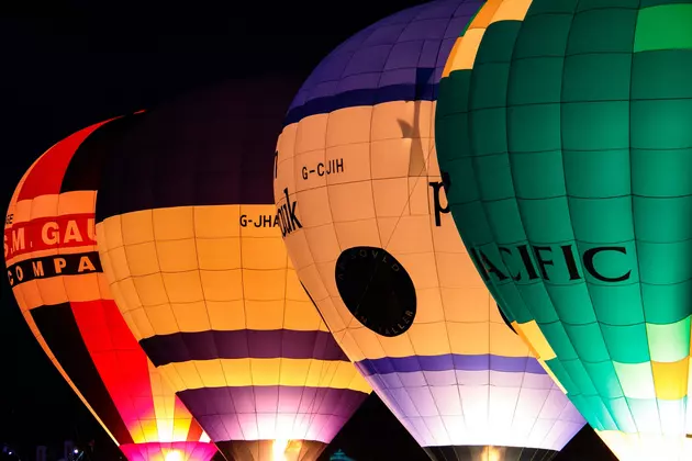 See Stunning Hot Air Balloons Closeup at This Balloon Glow/Rally