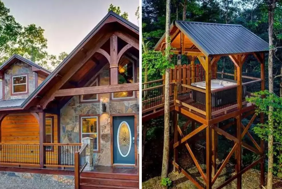 Treetop Hot Tub Highlights Amazing Cabin Getaway in Hochatown, OK