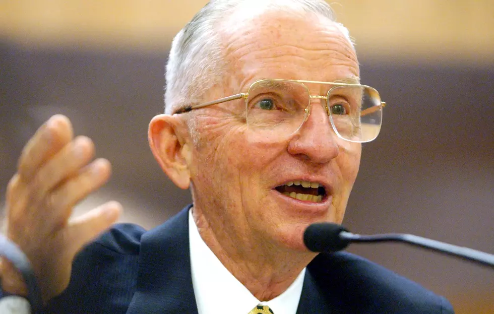 Ross Perot Testifies To CA Senate Committee