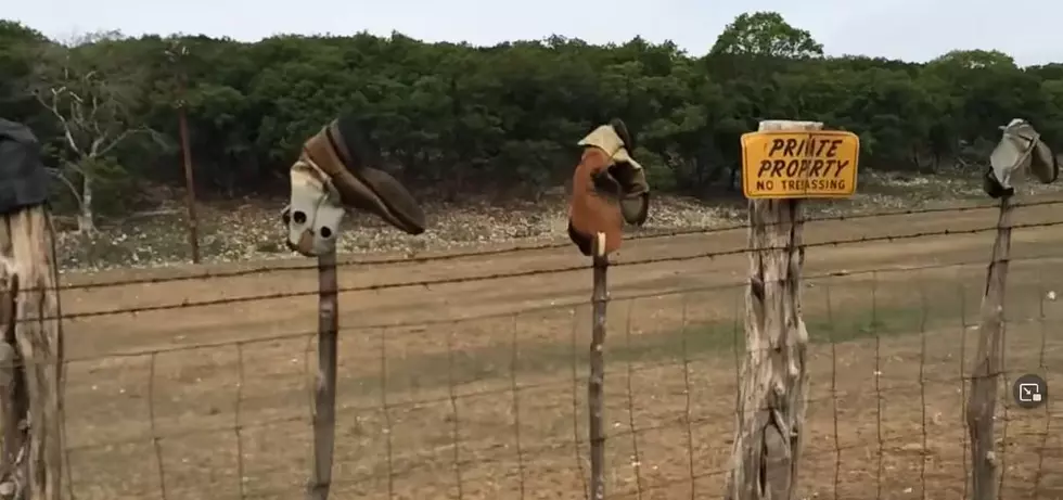 The Meaning Behind Cowboy Boots on Fence Posts in Texas