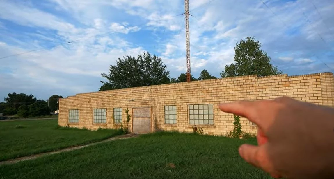 Quantum Leap in Time of Eerie Abandoned Arkansas Radio Station picture photo