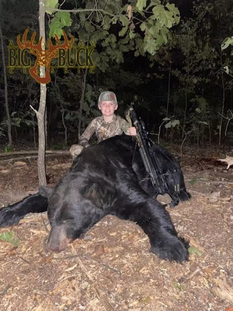 10-Year-Old Arkansas Boy Brings Down Beastly Bear With Crossbow
