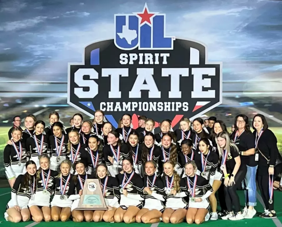 Pleasant Grove Cheerleaders Bring Home Big Silver State Trophy