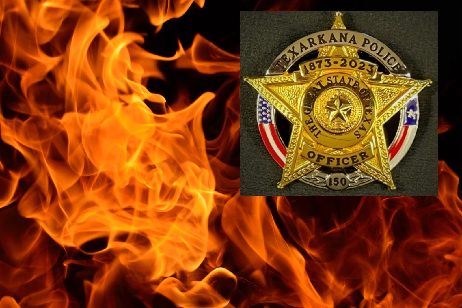 Texas-Side Officers Show Off New TXK150 Commemorative Badges