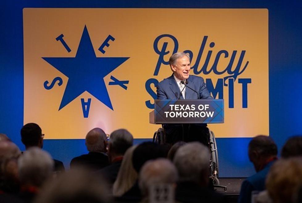 Governor Greg Abbott Talks Priorities Today At Texas Policy Summit