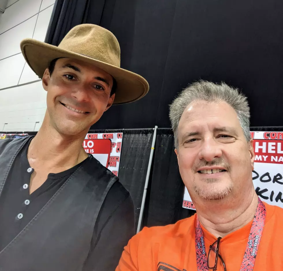 Dorian Kingi with Jim Weaver at Geed Con 2023