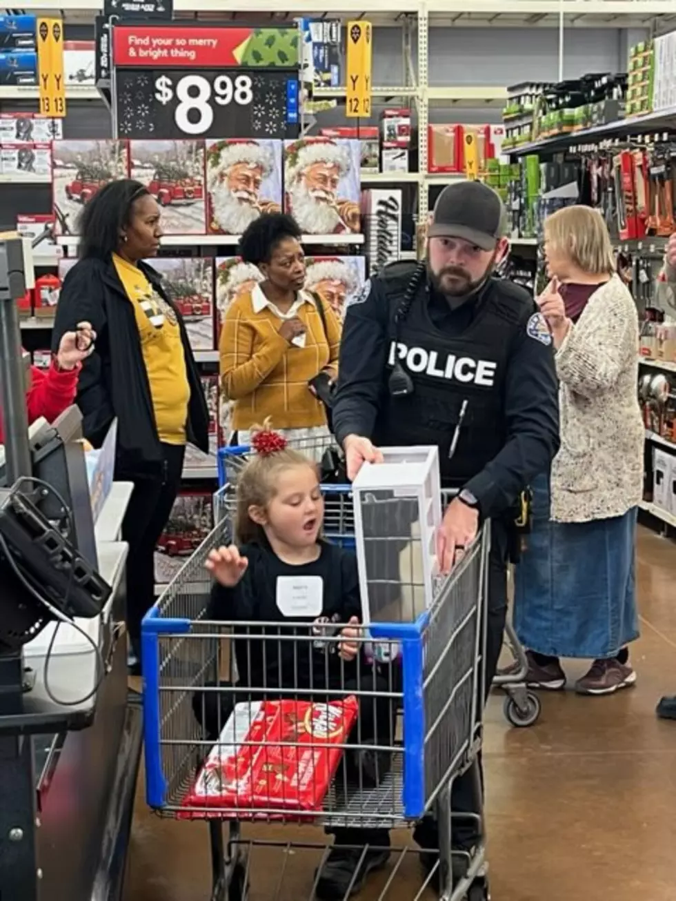 Shopping with New Boston Police Officer - Paula Cole