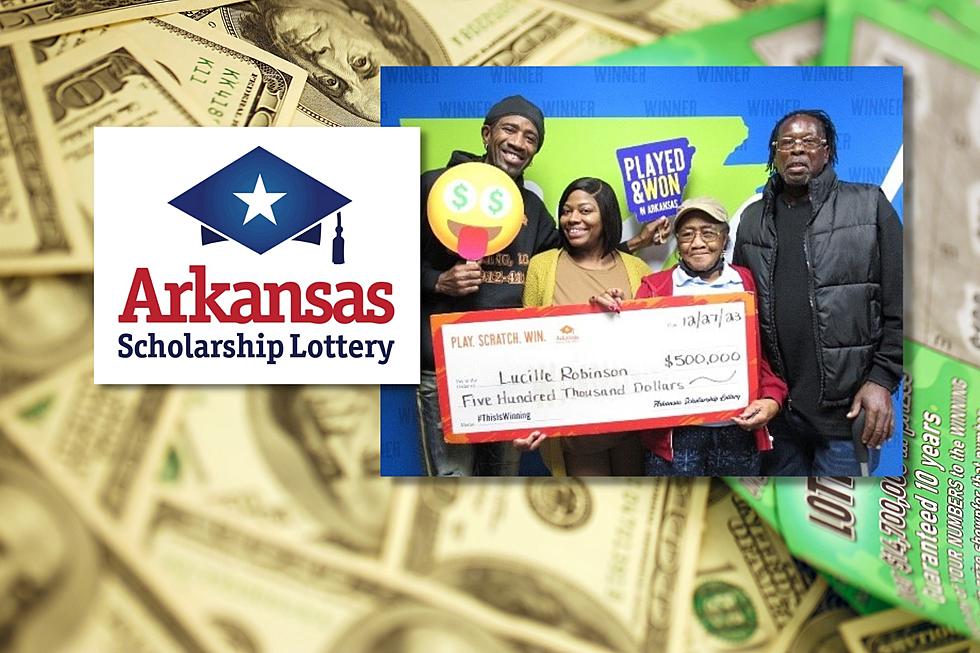 Arkansas Woman Claims $500,000 Scratch Off Prize