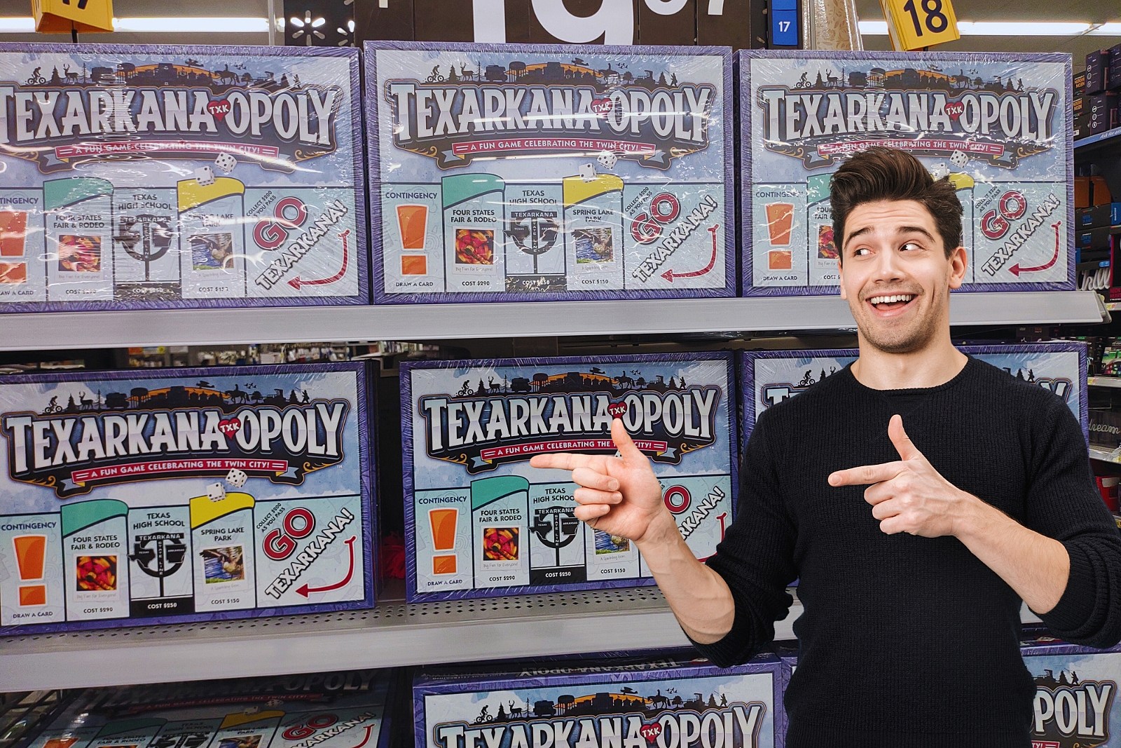 Walmart Introduces New Texarkana Themed Board Game