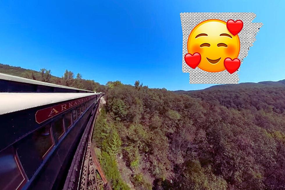 Take a Valentine-Themed Scenic Train Ride in Arkansas