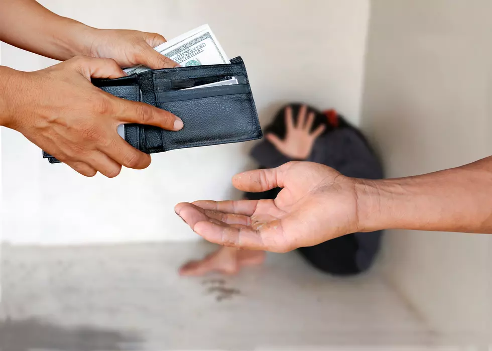 The concept of human trafficking.