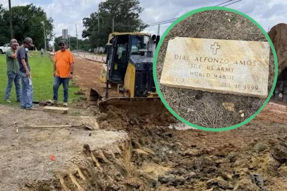 Unburied History: WWII Veteran’s Missing Grave Marker Found Under Texarkana, Texas Street
