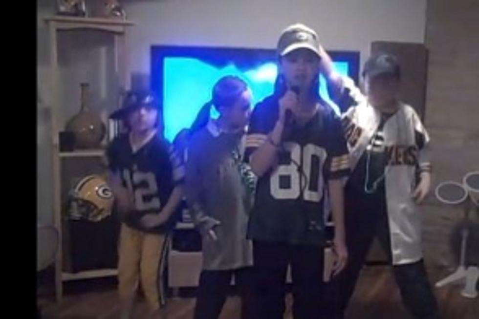 Awesome Kids Celebrate the Packers Lady Gaga Style