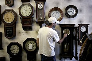 Businesses Prepare For Daylight Savings Time