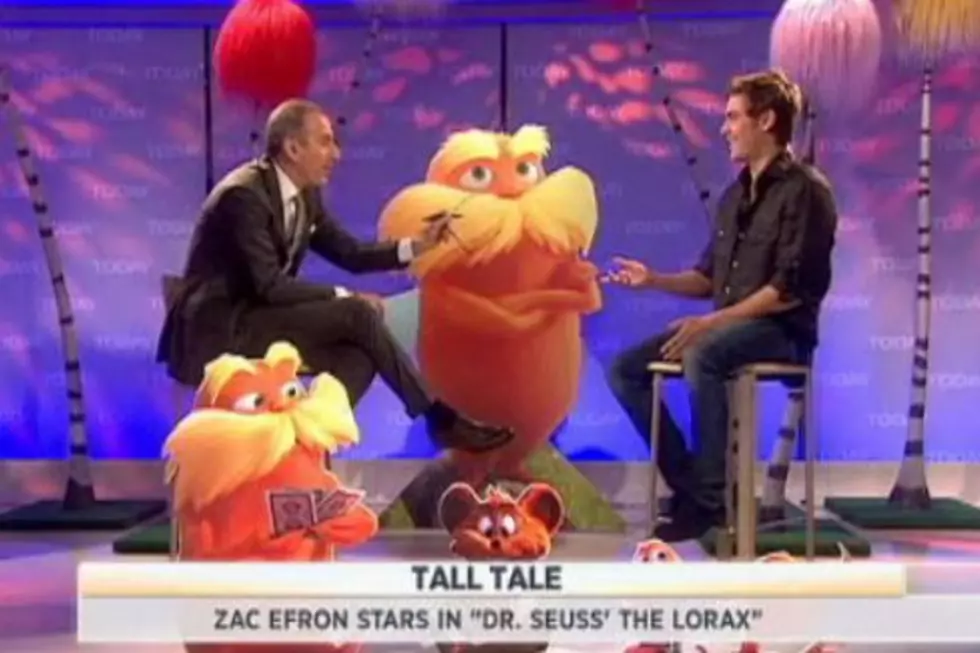 Zac Efron Admits He Dropped a Condom at the “Lorax” Premiere