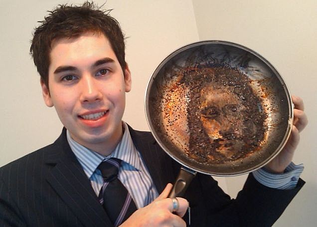 Jesus on a Frying Pan