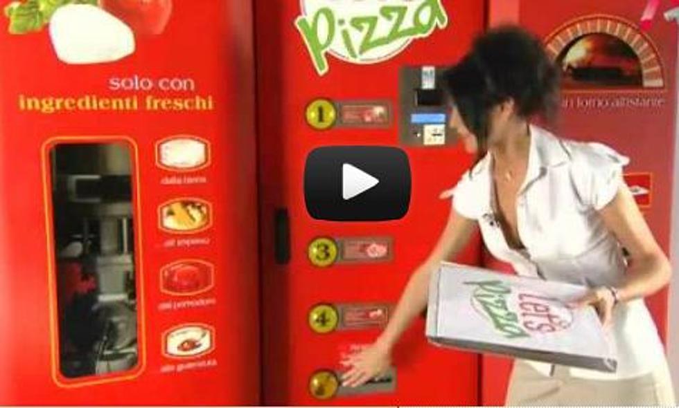 Is This Really Necessary?  Pizza Vending Machines Come to America [VIDEO]