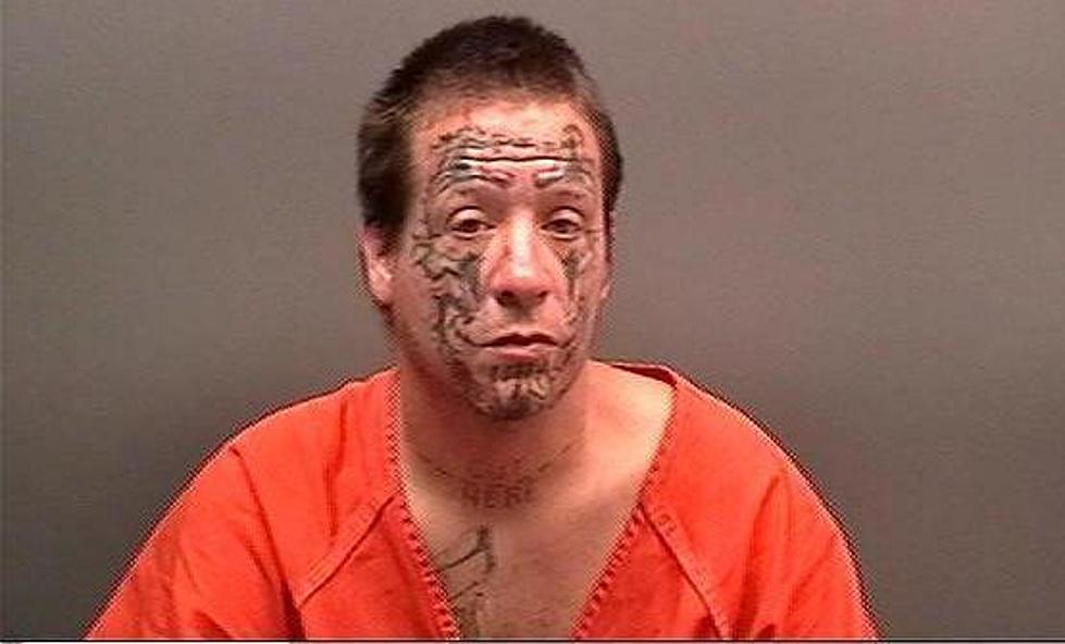 ‘Cut Here’ Neck Tattoo – Weird Mugshot of the Day