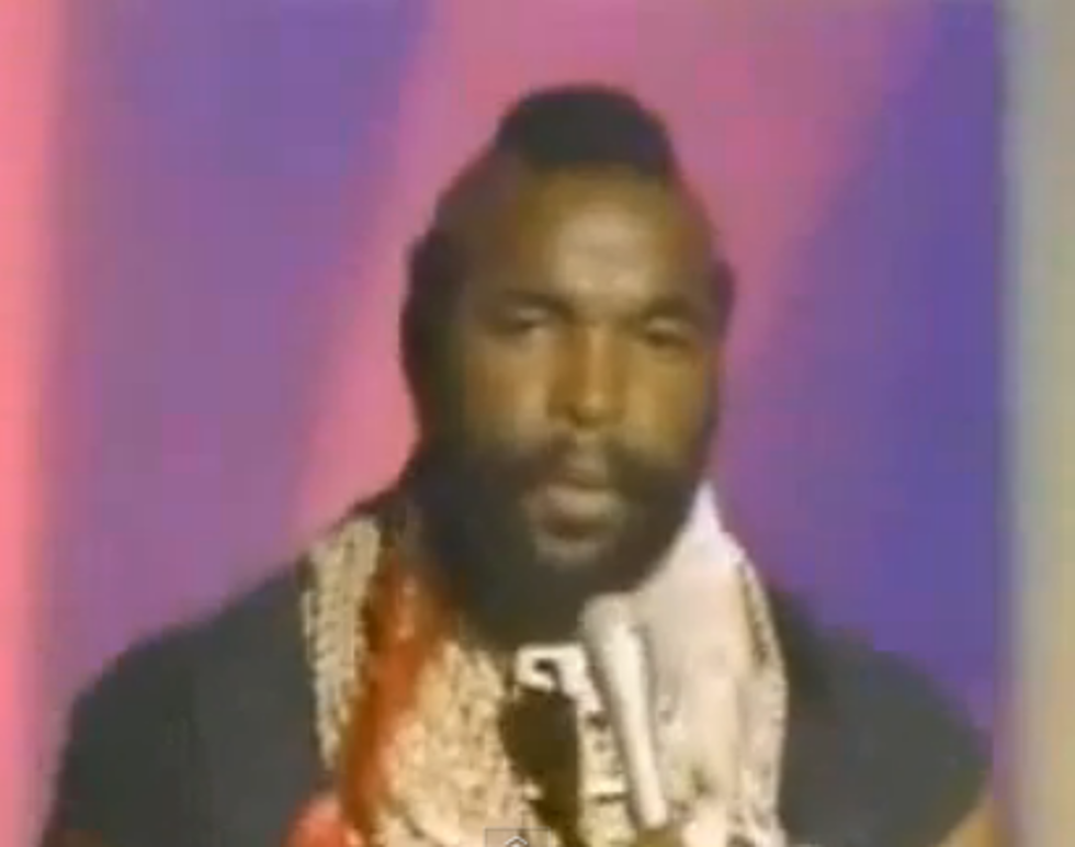 A Ridiculous Throwback Video for Your Sunday – Mr. T’s ‘Treat Your Mother Right’
