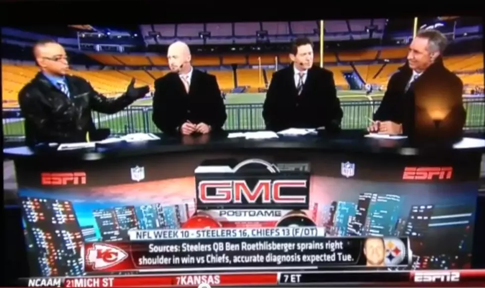 Awkward Moment On ESPN Monday Night Football [VIDEO]