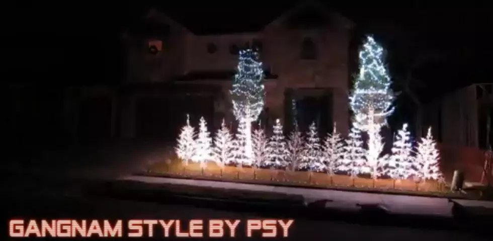 Gangnam Style Using Only Christmas Lights [VIDEO]