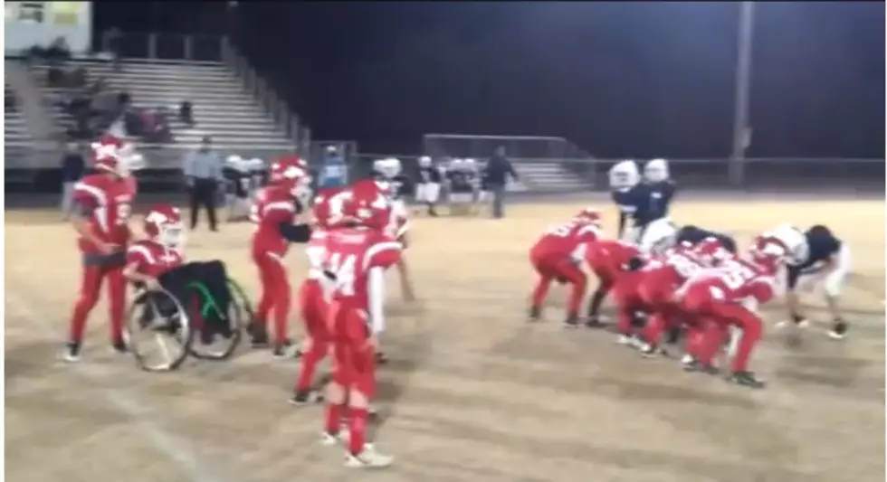 Wheelchair Bound Boy Able to Score a Touchdown [VIDEO]
