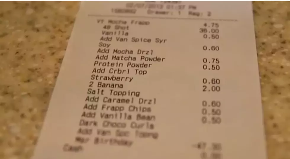 Man Orders Most Expensive Starbucks Coffee Ever [VIDEO]