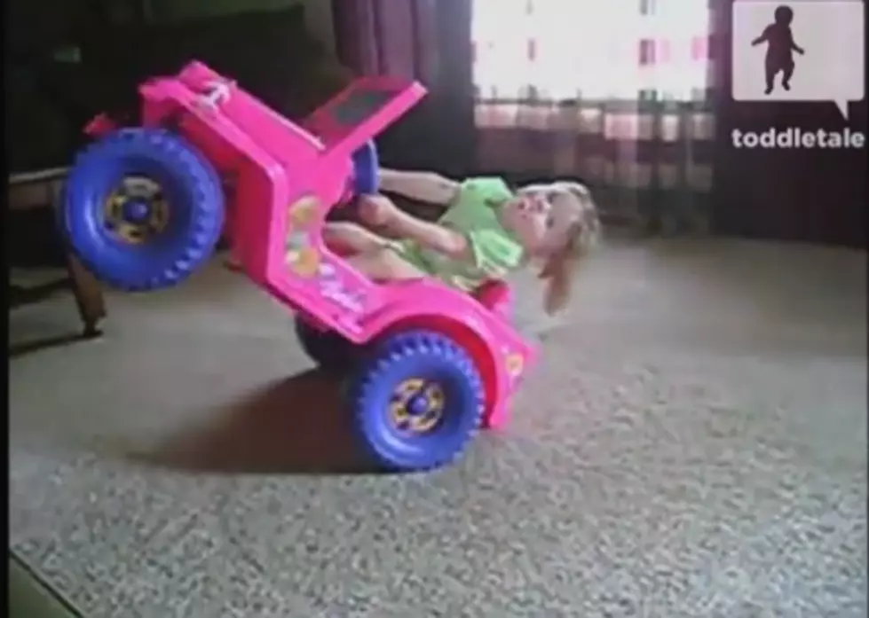 Toddler Riding Dirty in the Living Room [VIDEO]
