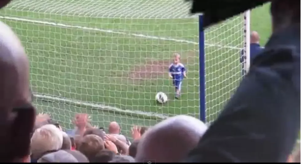 Watch This Crowds Reaction to a Two Year Olds Goal [VIDEO]