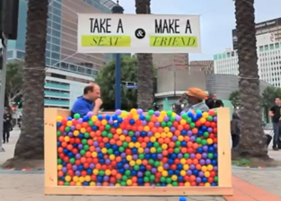 Ball Pit Creates Interaction for Strangers [VIDEO]