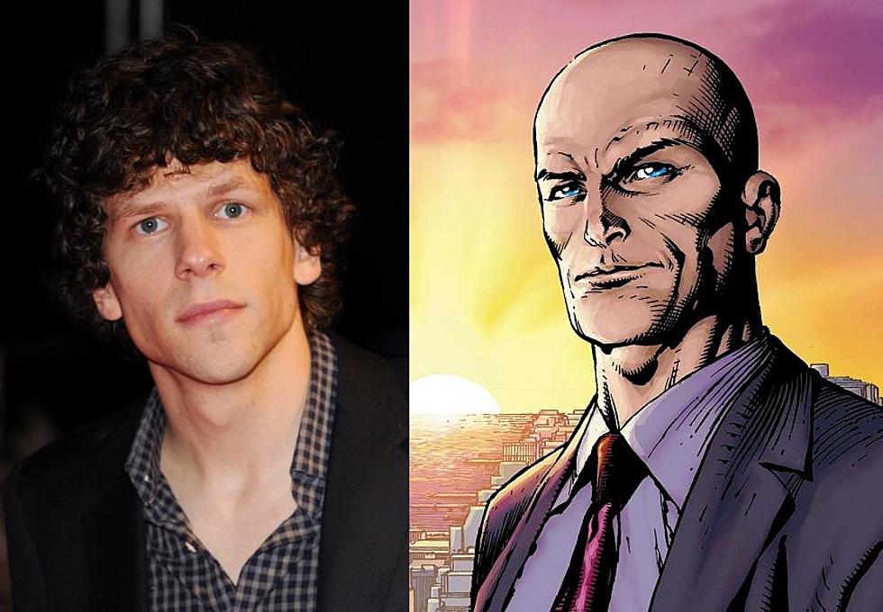Jesse Eisenberg Cast as Lex Luthor and Jeremy Irons as Alfred in ‘Batman vs. Superman’ Movie