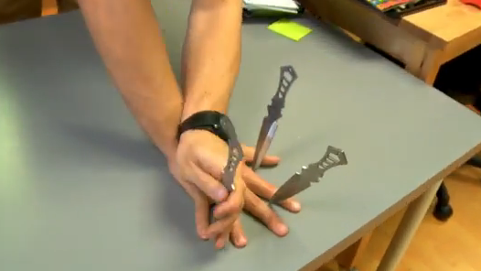Don’t Try These Crazy Cool Knife Tricks at Home [VIDEO]