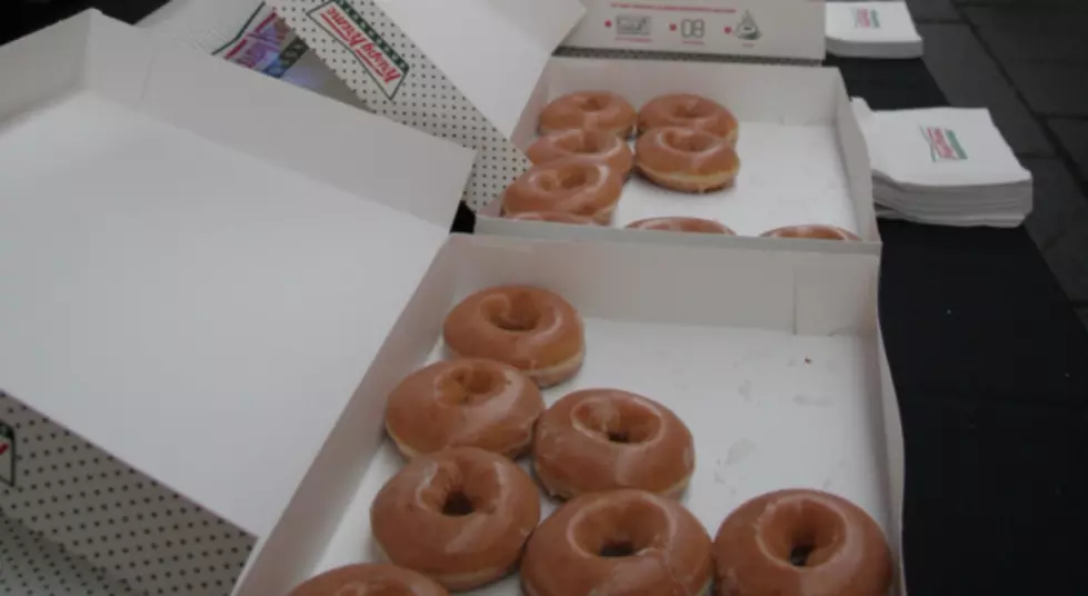 The Winner of the 1st Donut at the Krispy Kreme Party is&#8230;