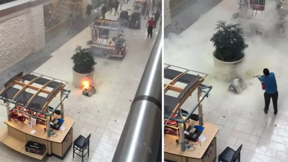 Texas Mall Evacuated After Hoverboard Catches Fire and Explodes [VIDEO]