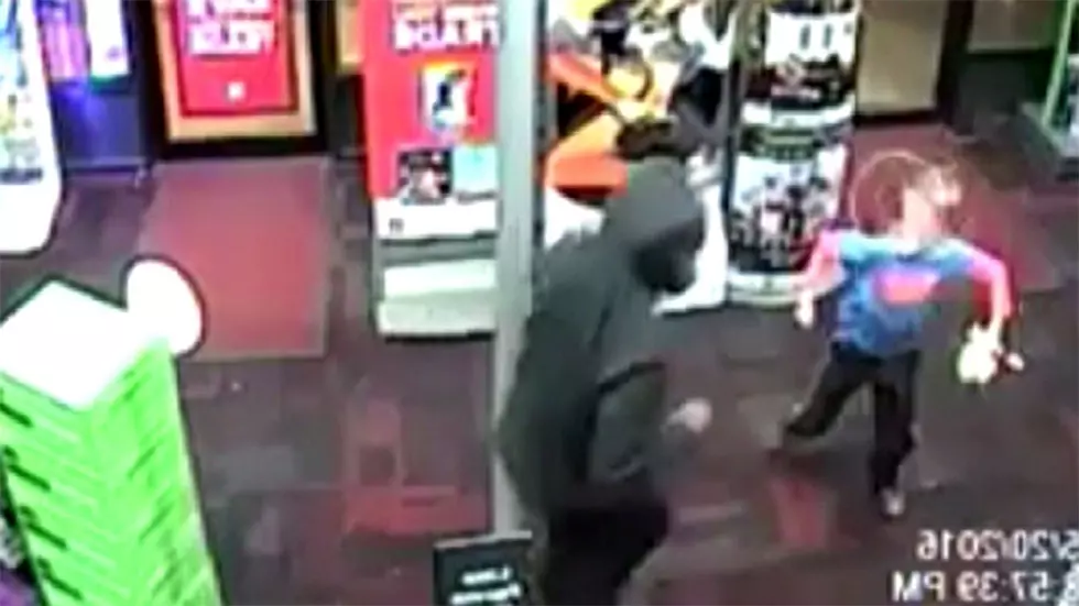 Little Boy Bravely Punches Armed Robber During GameStop Heist