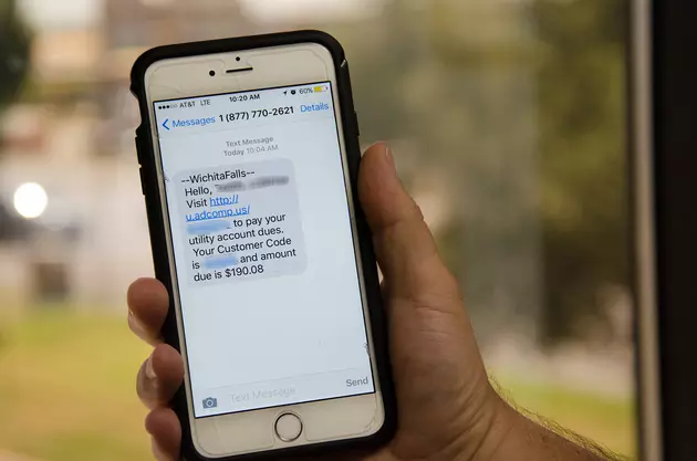 Wichita Falls Utility Bill Text Message Not a Scam After All  [UPDATED]