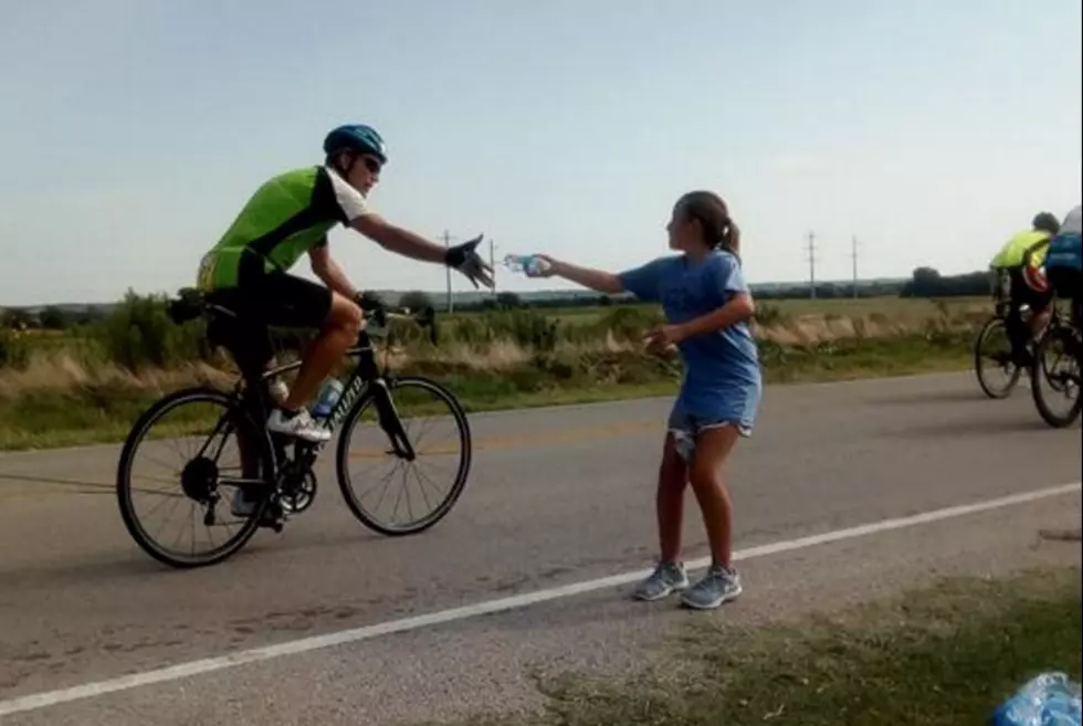 Trail of Trash Left on Roadside After Hotter’N Hell Claimed by Local 10-Year-Old Girl