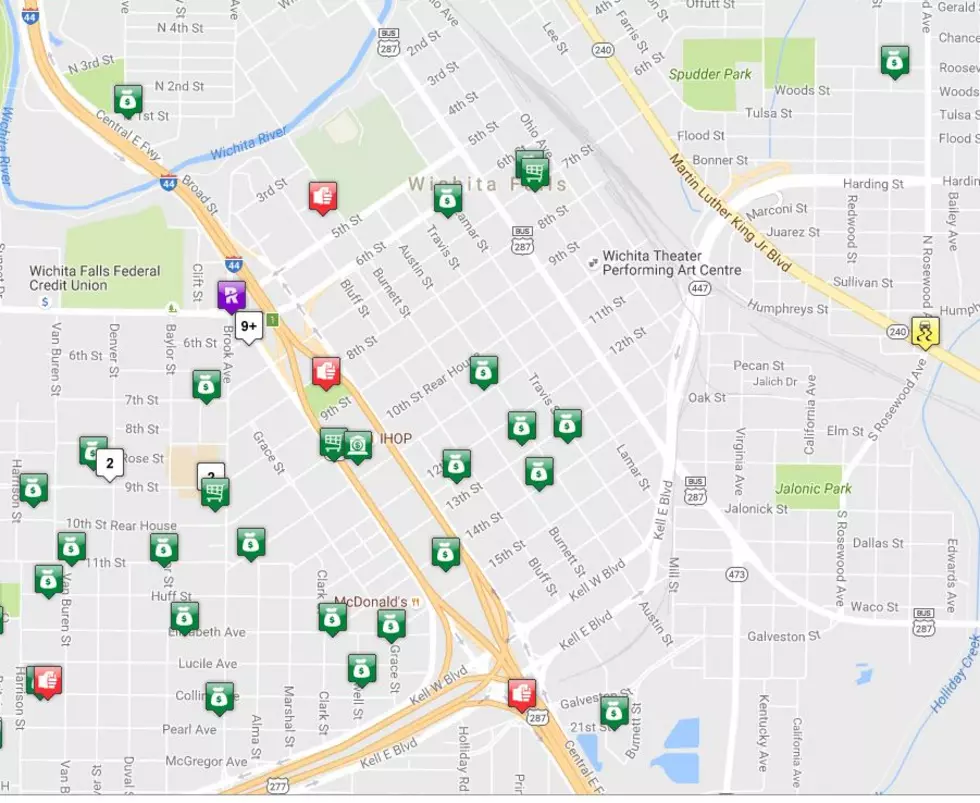 Interactive Map Lets You Track and Monitor All Crimes in Wichita Falls