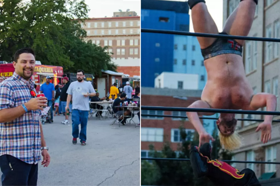 Food Truck Fest + Wrestling Pics