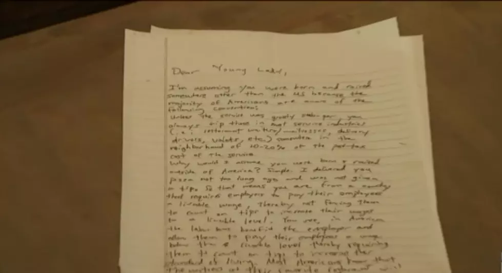 Pizza Delivery Man Stiffed on Tip Writes Threatening 4-Page Letter