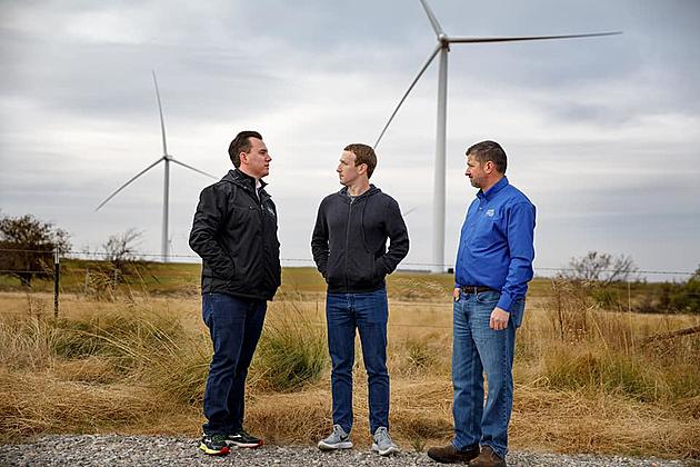 Mark Zuckerberg Visits Texoma to Learn About Wind Farms