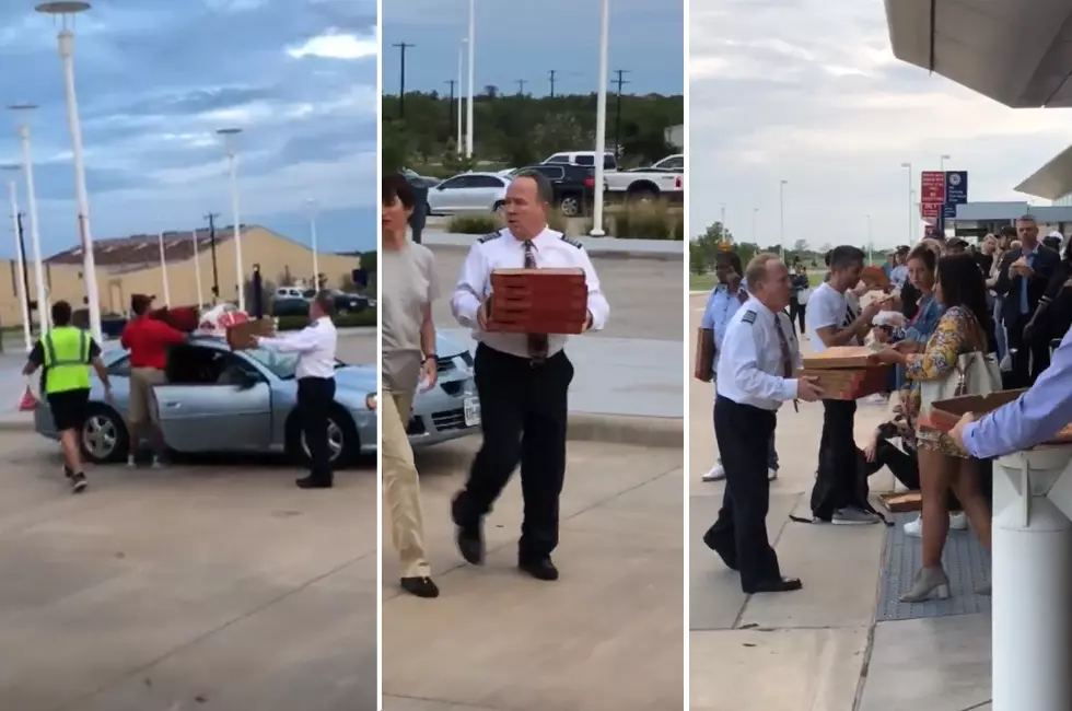 American Airlines Captain Orders 40 Pizzas For Stranded Passengers in Wichita Falls