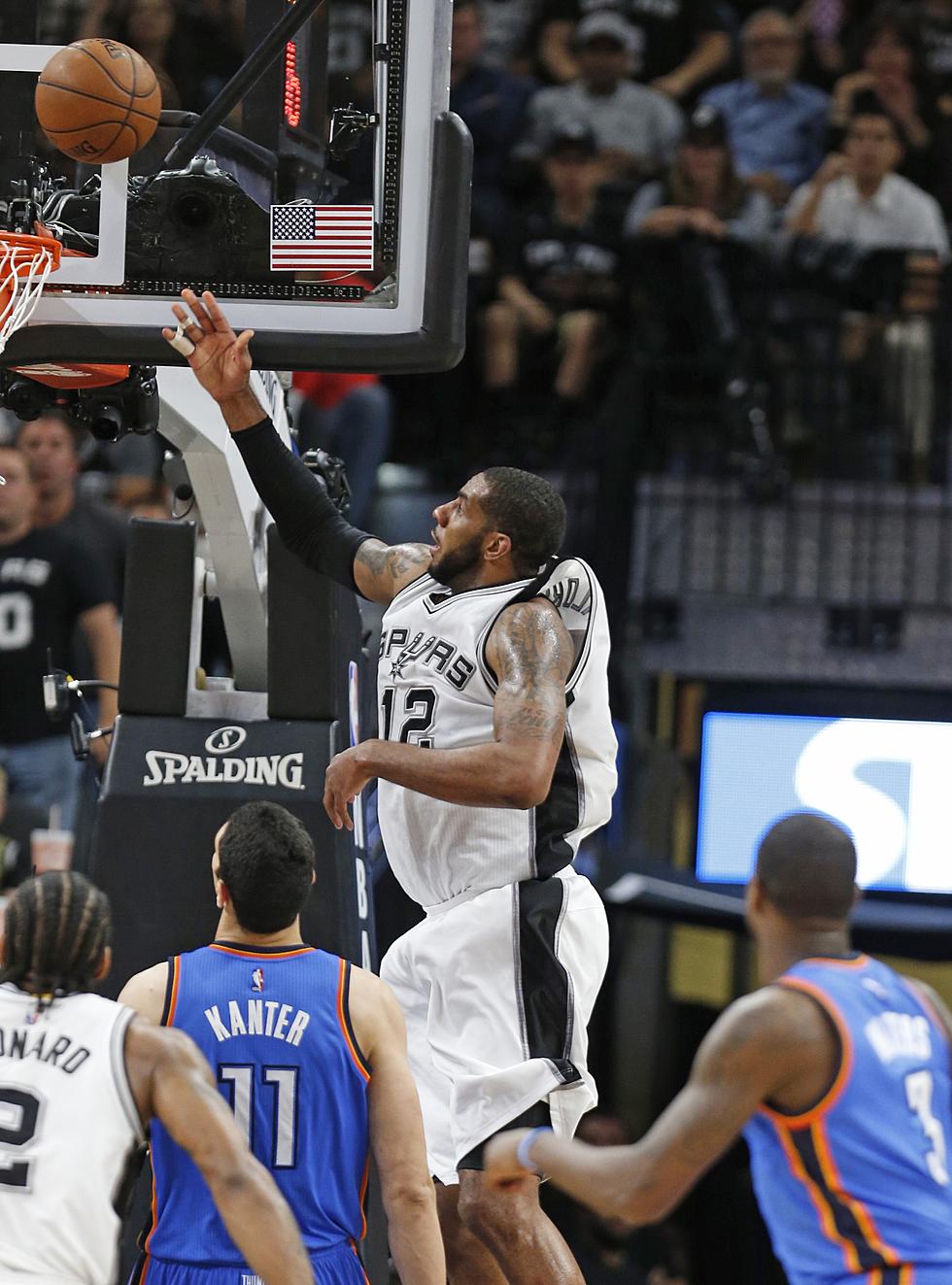 Spurs Drop Game 2 to Thunder