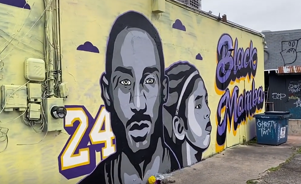 Kobe Bryant Mural in Austin Defaced Hours After Completion