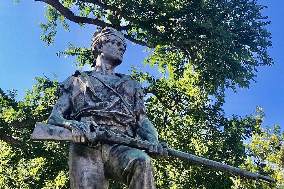 The Confederate Statue In Downtown Victoria