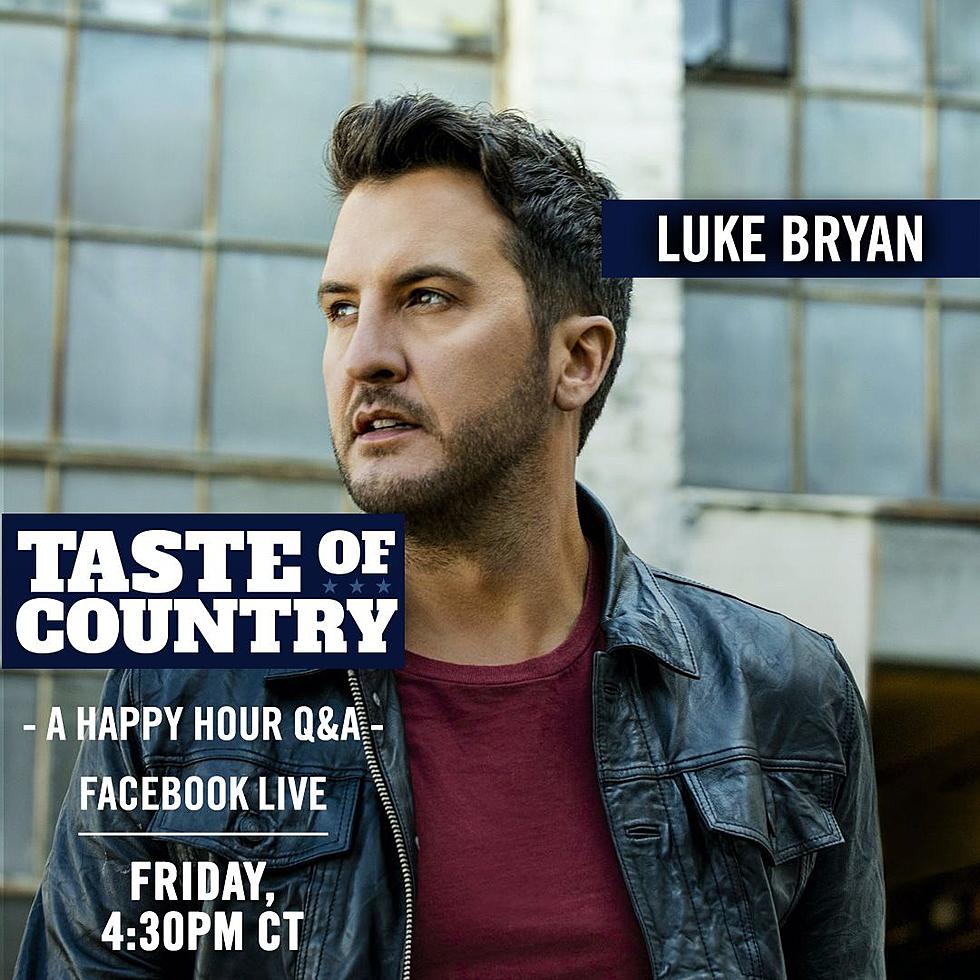 Luke Bryan Joins KIXS 108 Friday on Facebook