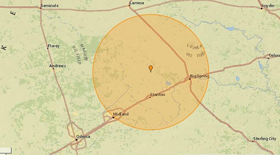 4.5 Magnitude Earthquake Measured Near Midland